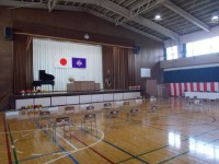 入学式会場