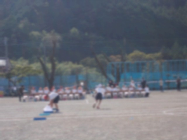 借り物競走の様子