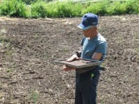 宮田さんにまき方を教えていただきます
