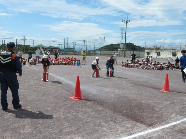 消化訓練の様子