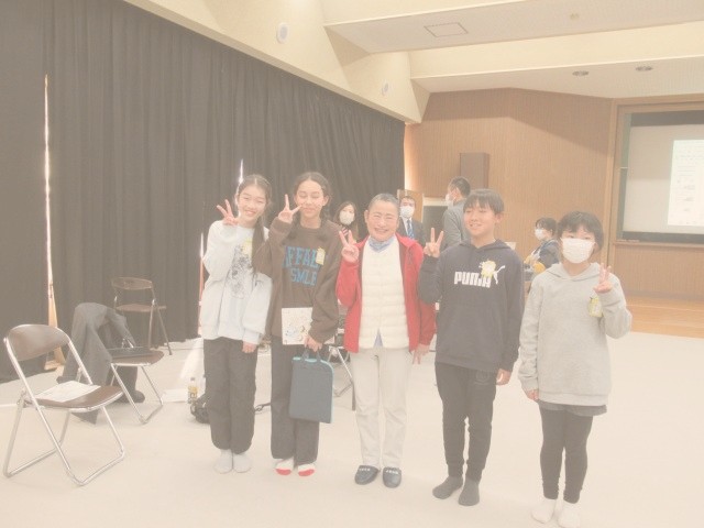 シャロンの方と記念写真