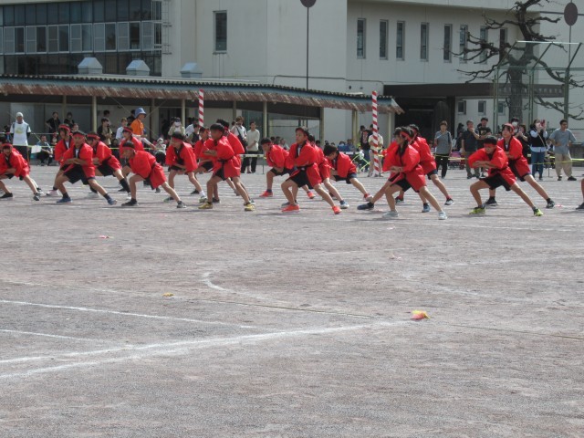 ６年表現　最後のダンス笑顔のソーラン　赤城団