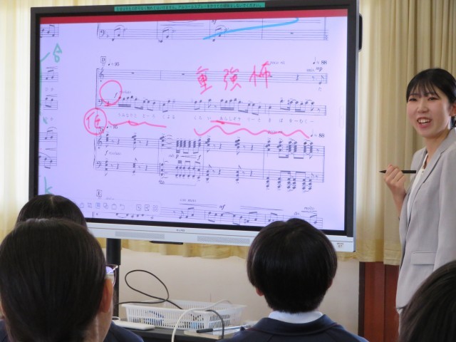 代表授業・3年音楽