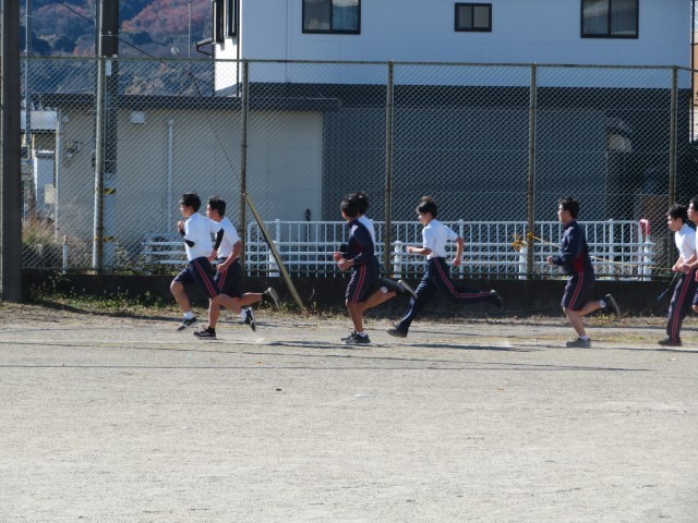 校庭周回コース