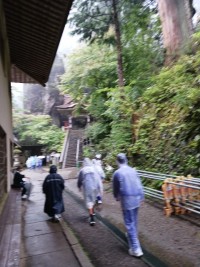 雨の榛名神社
